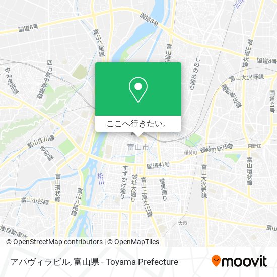 アパヴィラビル地図