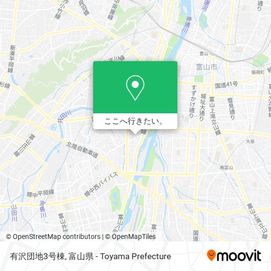 有沢団地3号棟地図