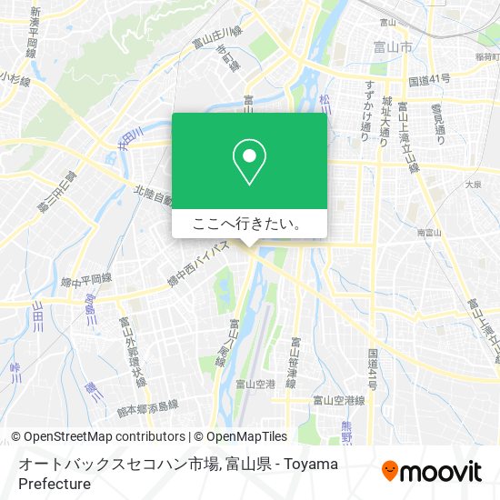 オートバックスセコハン市場地図
