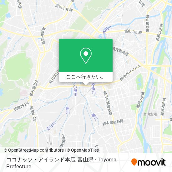 ココナッツ・アイランド本店地図