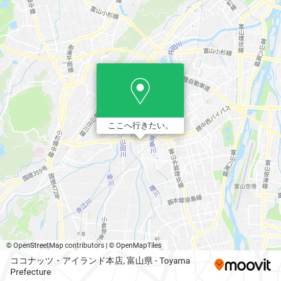 ココナッツ・アイランド本店地図