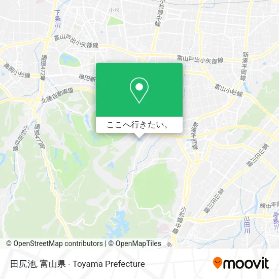 田尻池地図