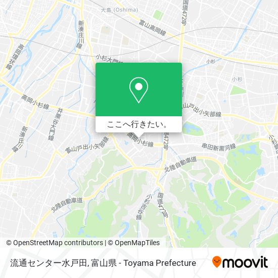 流通センター水戸田地図