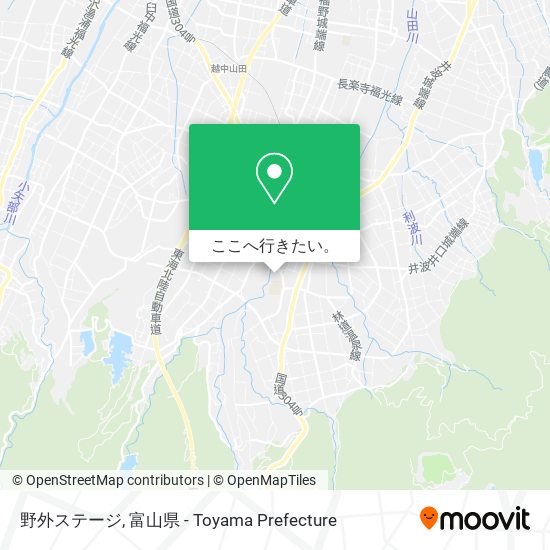 野外ステージ地図