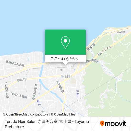 Terada Hair Salon 寺田美容室地図