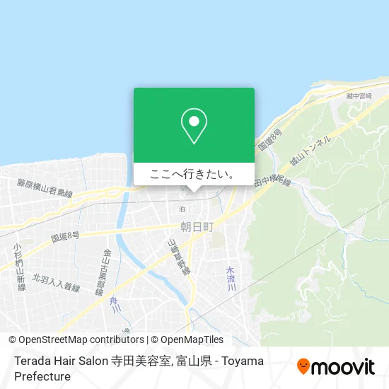 Terada Hair Salon 寺田美容室地図