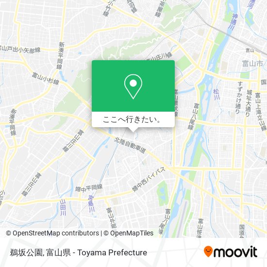 鵜坂公園地図