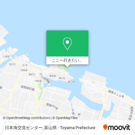 日本海交流センター地図