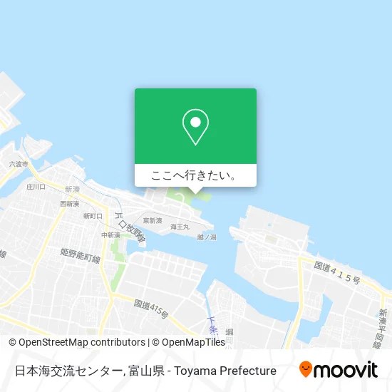 日本海交流センター地図