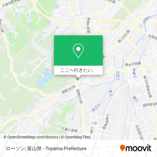 ローソン地図