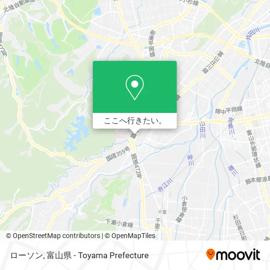 ローソン地図