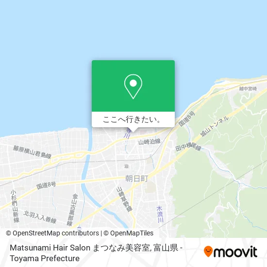 Matsunami Hair Salon まつなみ美容室地図
