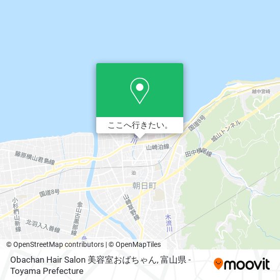 Obachan Hair Salon 美容室おばちゃん地図