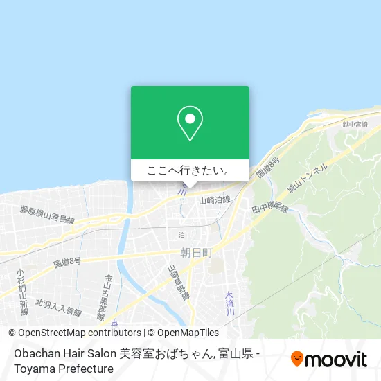 Obachan Hair Salon 美容室おばちゃん地図