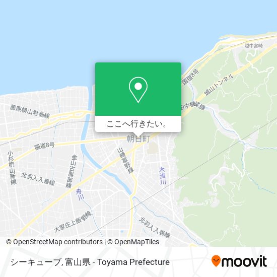 シーキューブ地図
