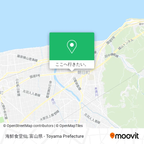 海鮮食堂仙地図
