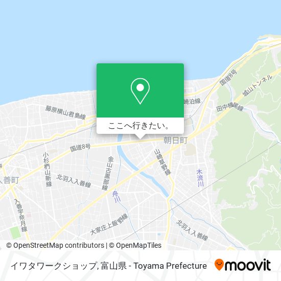 イワタワークショップ地図