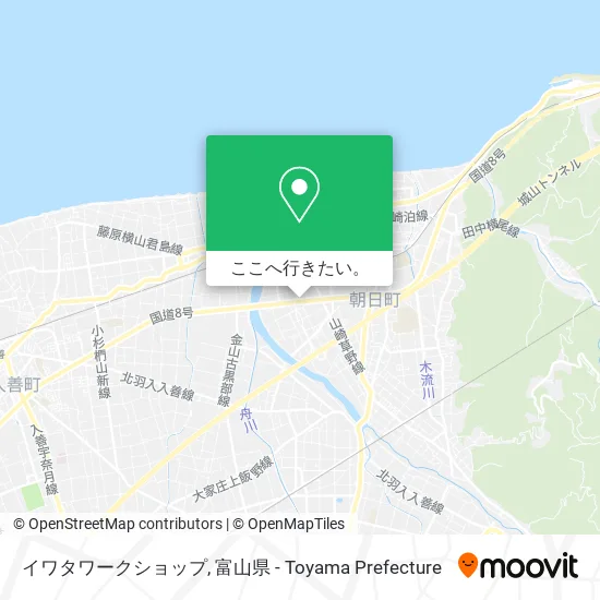 イワタワークショップ地図