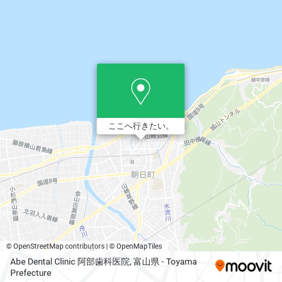 Abe Dental Clinic 阿部歯科医院地図