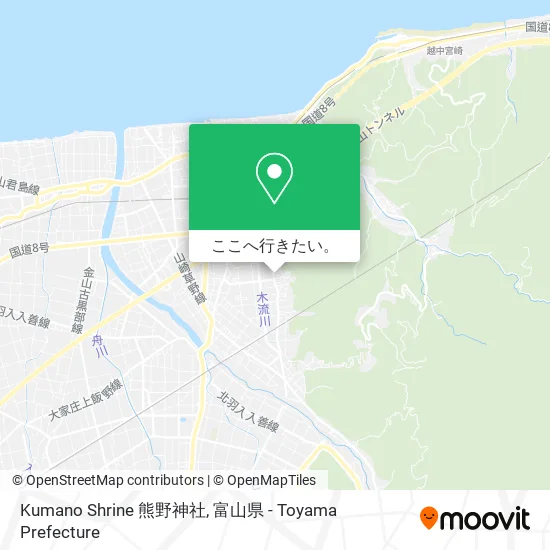 Kumano Shrine 熊野神社地図