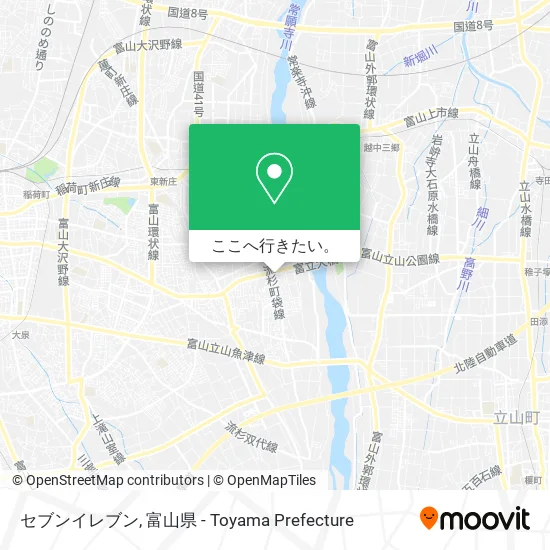 セブンイレブン地図