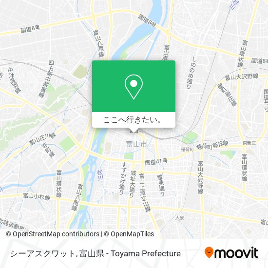 シーアスクワット地図