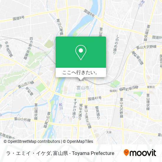 ラ・エミイ・イケダ地図