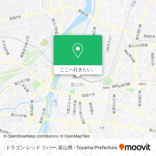 ドラゴン レッド リバー地図