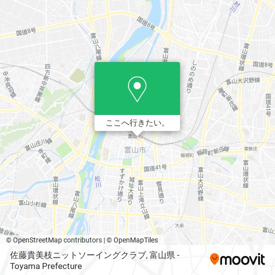 佐藤貴美枝ニットソーイングクラブ地図