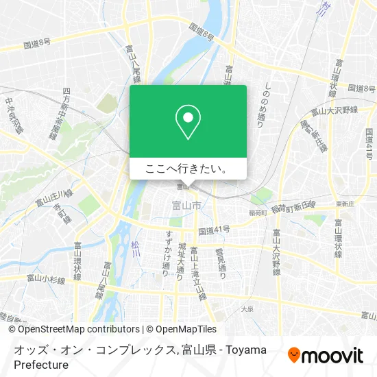 オッズ・オン・コンプレックス地図