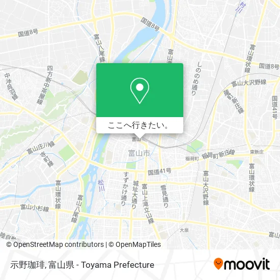 示野珈琲地図