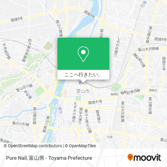 Pure Nail地図
