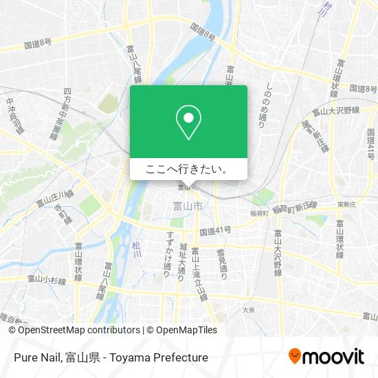 Pure Nail地図