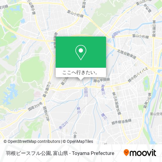 羽根ピースフル公園地図