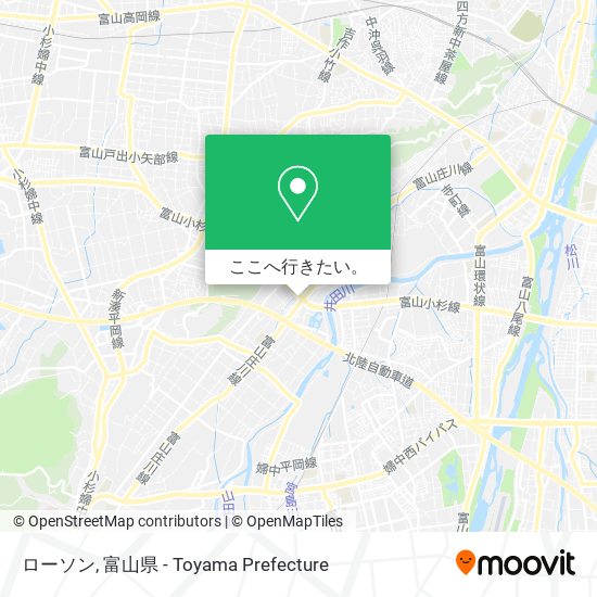 ローソン地図