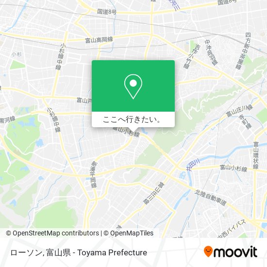 ローソン地図