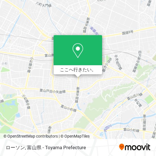 ローソン地図