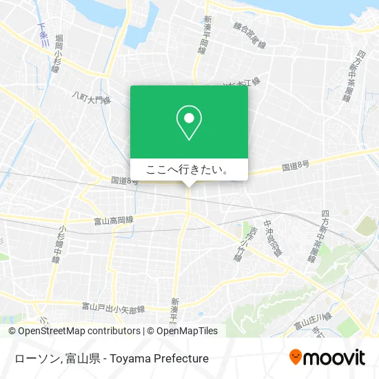 ローソン地図