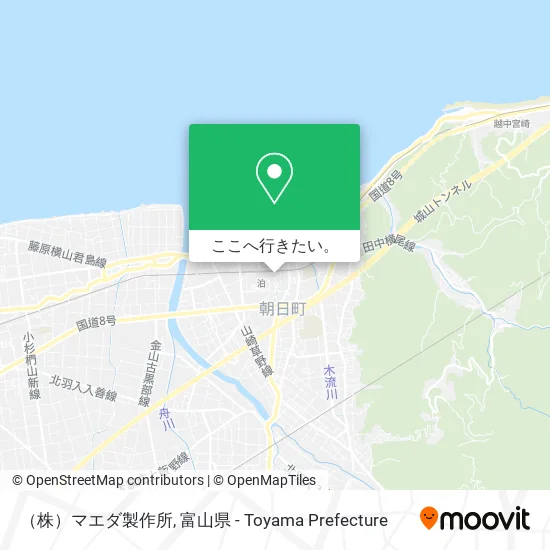 （株）マエダ製作所地図