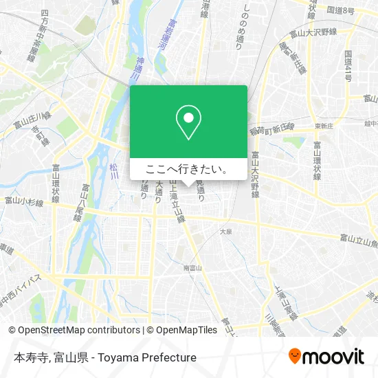 本寿寺地図