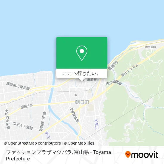 ファッションプラザマツバラ地図