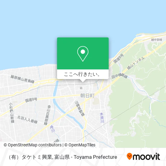 （有）タケトミ興業地図