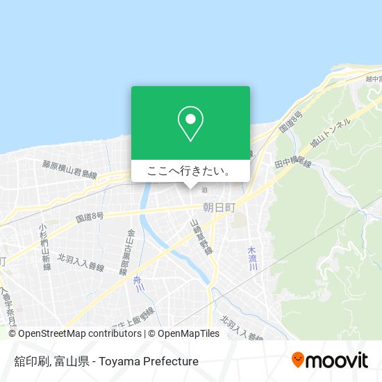 舘印刷地図