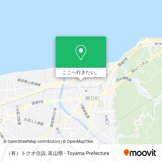（有）トクオ住設地図