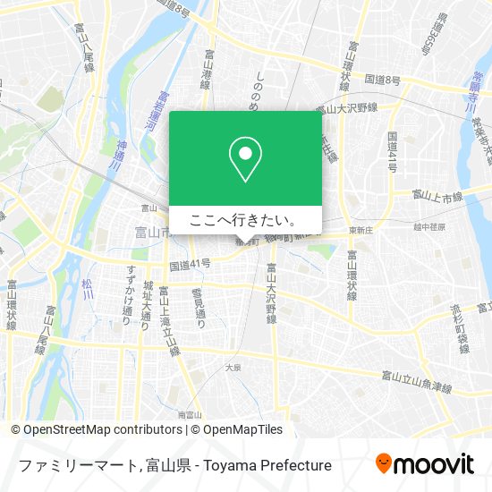 ファミリーマート地図