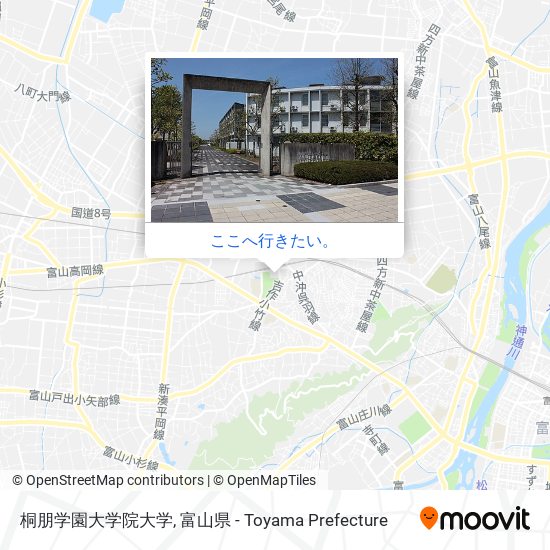 桐朋学園大学院大学地図