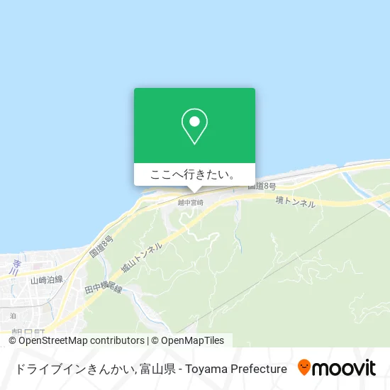ドライブインきんかい地図