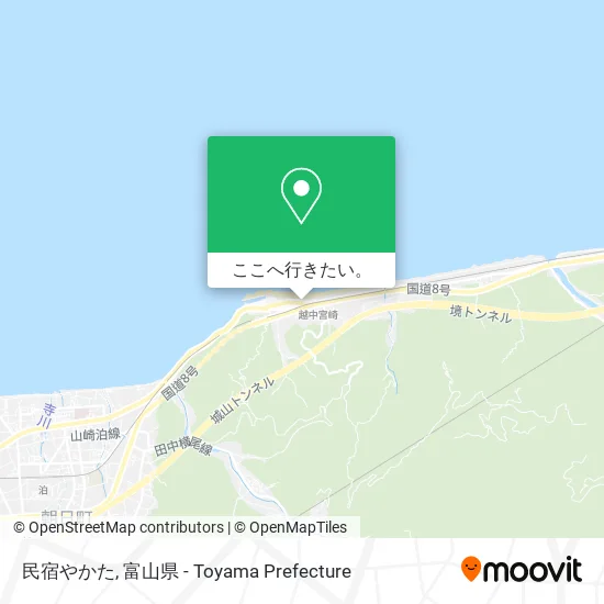 民宿やかた地図