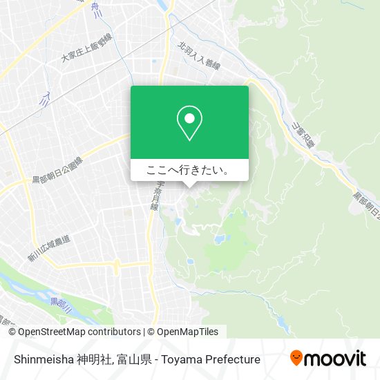 Shinmeisha 神明社地図