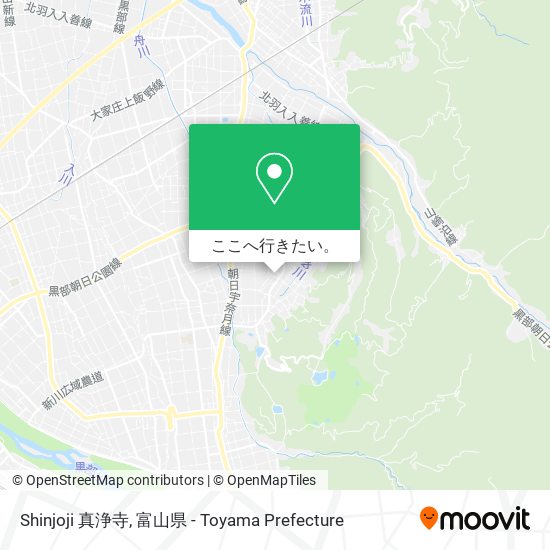 Shinjoji 真浄寺地図